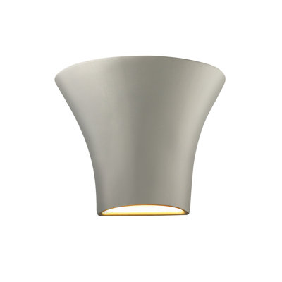 Song Ceramic LED Flush Mounted Sconce