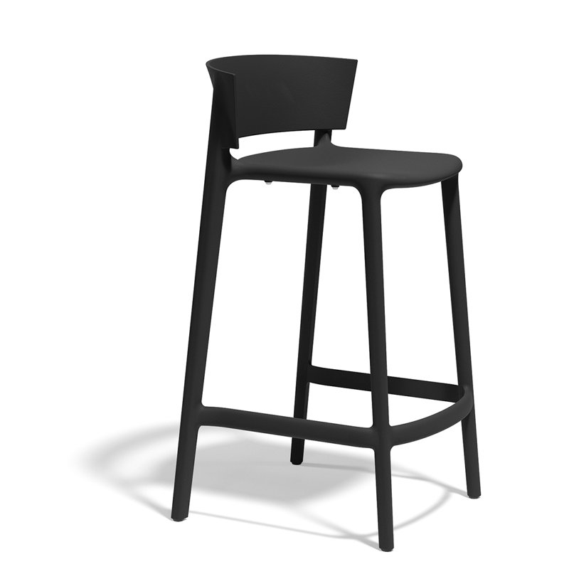 Africa Counter Stool, Black, 26"