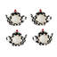 Courtly Check Teapot Napkin Rings