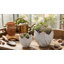 Jardinières décoratives rondes en forme de fleur pour la terrasse du jardin - Pots de fleurs élégants pour le salon et la maison - Ensemble de 2-131144305-135592165