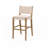 Jayden Kitchen Bar Stools with Backrest & Removable Cushion, Modern Solid Wood Bar Stool for Kitchen Island, Indoor Bar, Dining Room-1291545811-1291545809