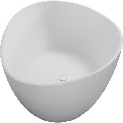 Luxury Freestanding Stone Resin Bathtub For Elegant Bathroom Spa Experience