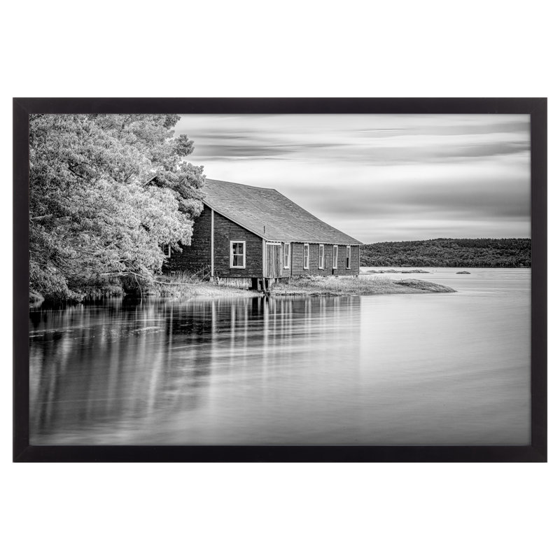 Cadre mural en bois blanc 12 "x 18" Gallery Solutions, Noir, 12 po x 18 po