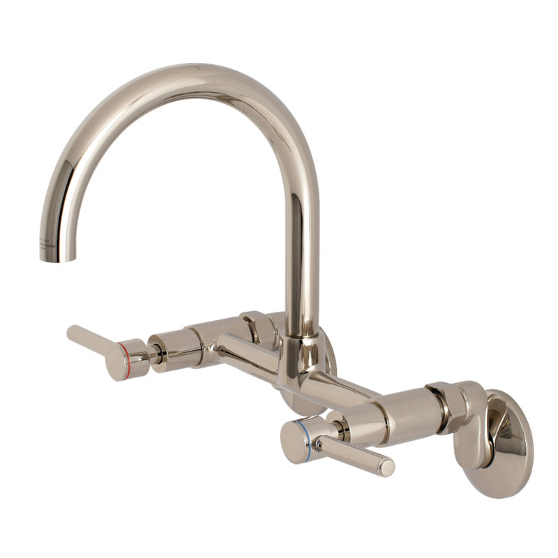 Robinet de pont Concord, Nickel poli