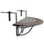 Half Roud 76Cm L Outdoor Balcony Table-1045078601