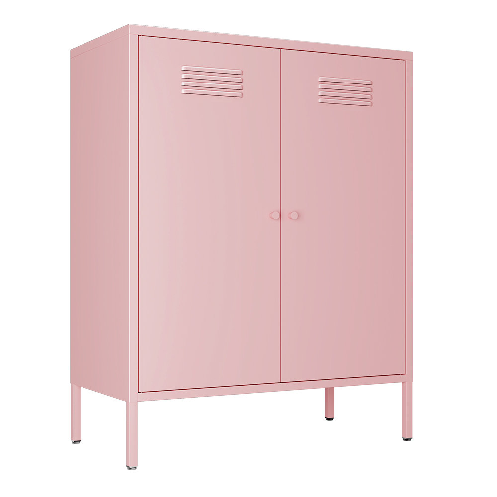 Alleyne Metal Accent Cabinet 17 Stories