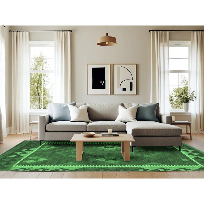 Performance Oriental Indoor Rug, Rectangle 6' x 9'