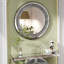Miroir rond en cristal 33,46 "(85cm)