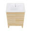 Meuble-lavabo Cascade 24 po en chêne naturel-98796174