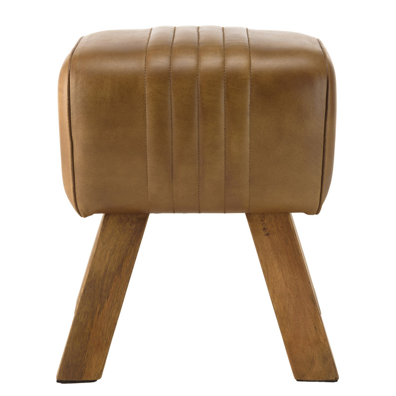 Alphon Solid Wood Accent Stool