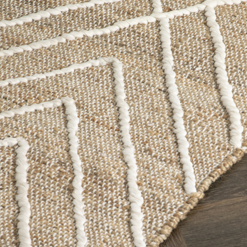 Minoru Striped Hand Woven Area Rug, Runner 60 x 230cm