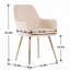 Chaises d'appoint avec pieds en métal-1877723618