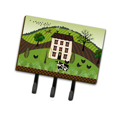 Porte-clef ou porte-clé folk art country