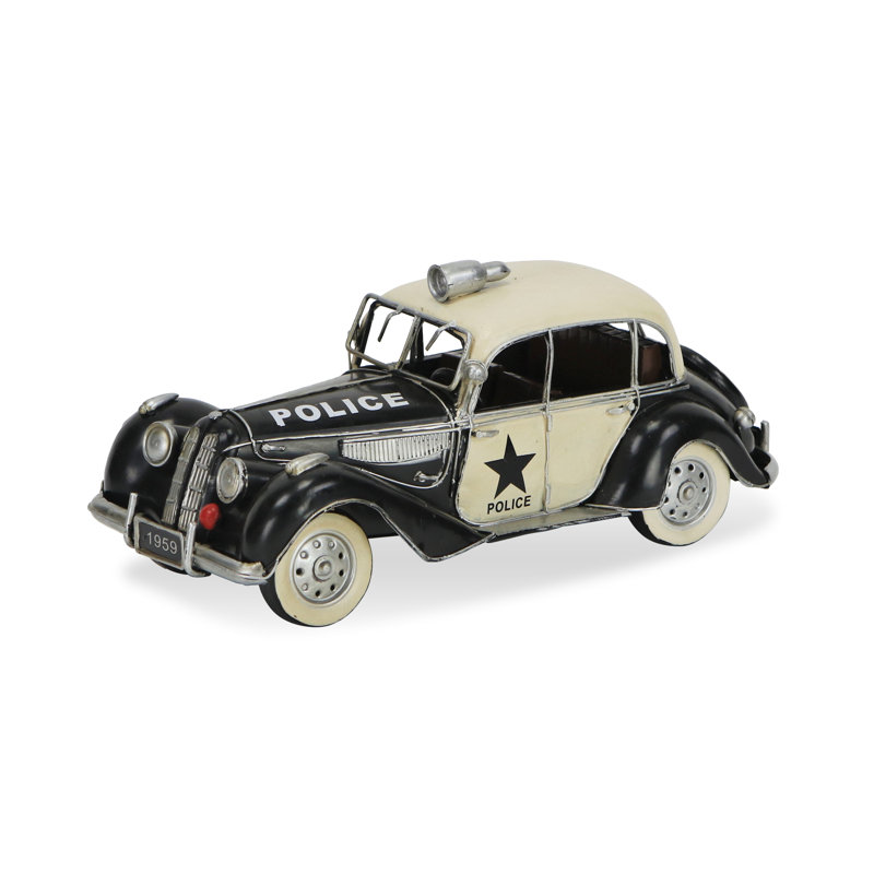 Voiture de police décorative