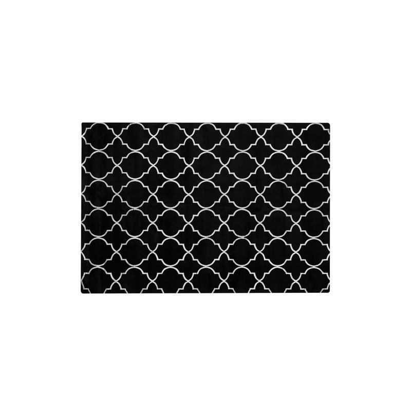 Melbourne Geometric Viscose Hand Woven Area Rug, Rectangle 140 x 200cm