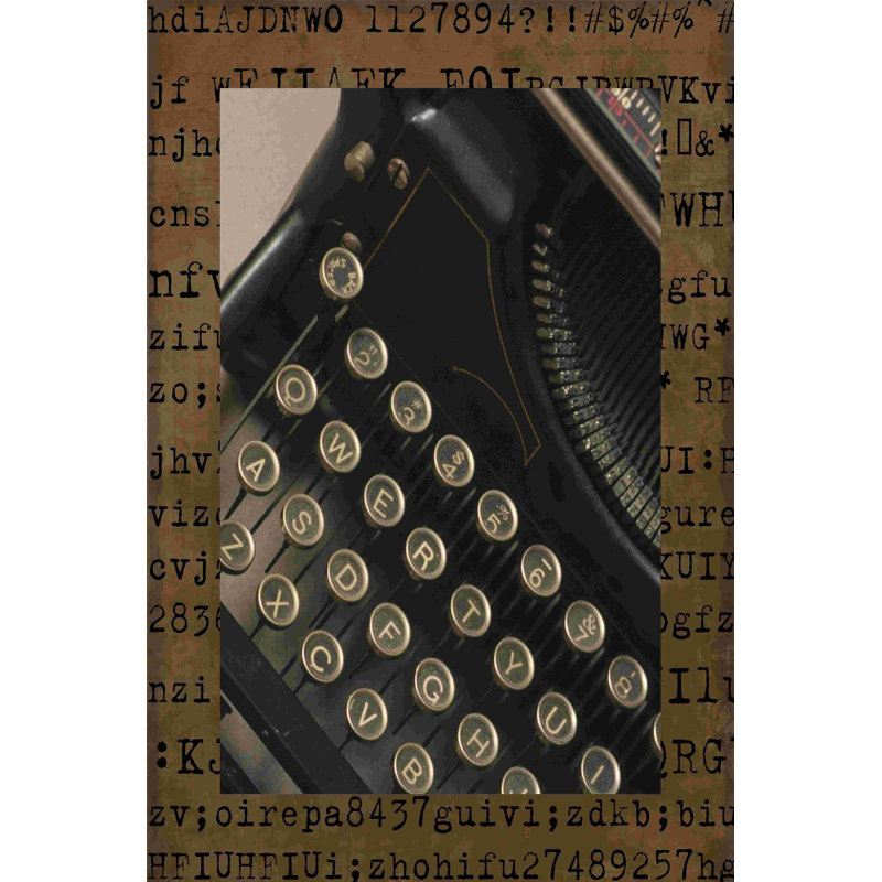 " Vintage Type I ", 18" H x 12" W