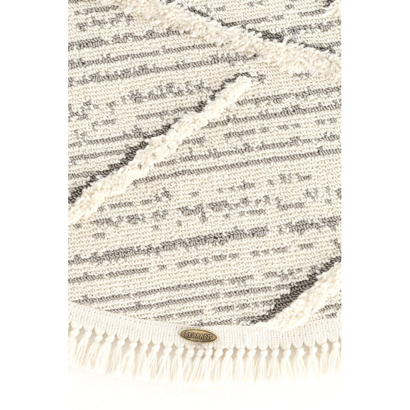Round Rolv Machine Made Indoor / Outdoor Area Rug, Round 2'8"