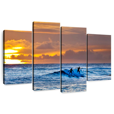 Alvord Poipu Beach Surfer