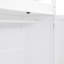 Lit mezzanine double blanc avec tiroirs, bureau et garde-robe - un bureau qui maximise le potentiel du bureau de votre chambre à coucher