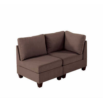 Bhopal 2 - Piece Upholstered Sectional