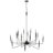 Okeefe 16 - Light Iron Dimmable Chandelier