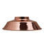 17.78cm H Metal Bowl Lamp Shade ( Screw On ) in Rose Gold