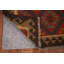 Tapis de couloir réversible en laine Kilim 3 x 7