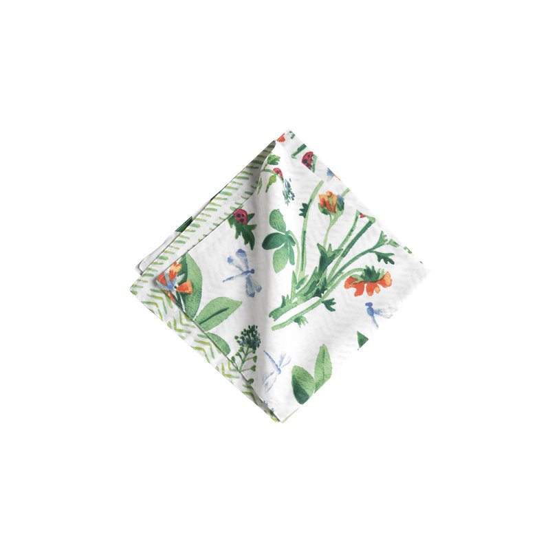 Mcelfresh Clover Bug 20" Cotton Napkin