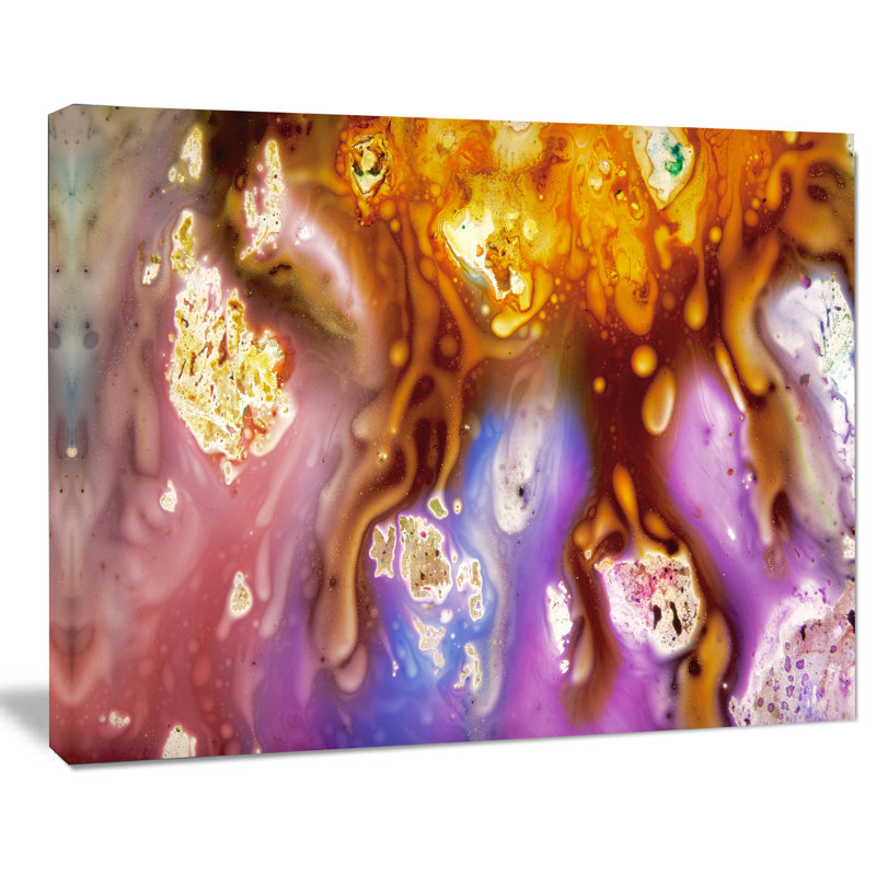 «Colorful Precious Patterns», impression, Toile tendue, H 20 po x l 20 po x P 1 po
