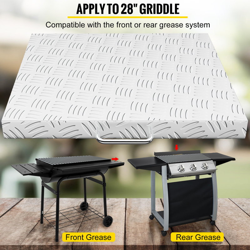 Flat Top Grill Cover - Fits up to 28"