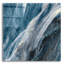 Art mural en verre «Splash Indigo» par Albena Hristova par Latitude Run®, 12 po x 12 po-30442332