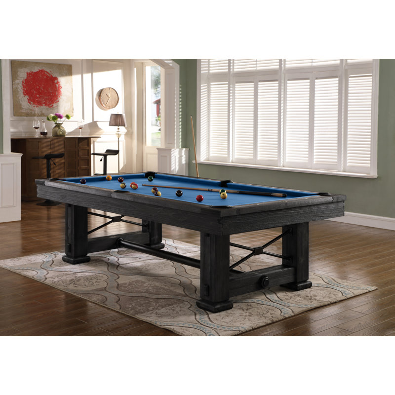 Playcraft Rio Grande Slate Pool Table With Dining Top/Professional Installation ($895 Value) Included, 33" H  x 89" L x 51" W