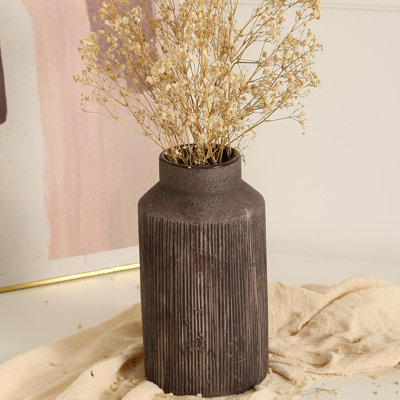 Vase rustique en céramique pour la décoration intérieure