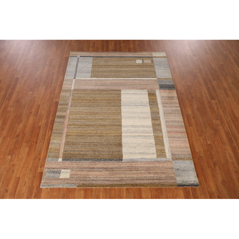 Tapis contemporain contemporain indien