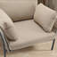 Chaise de patio avec coussin, chaise longue d'extérieur en rotin-1621339565