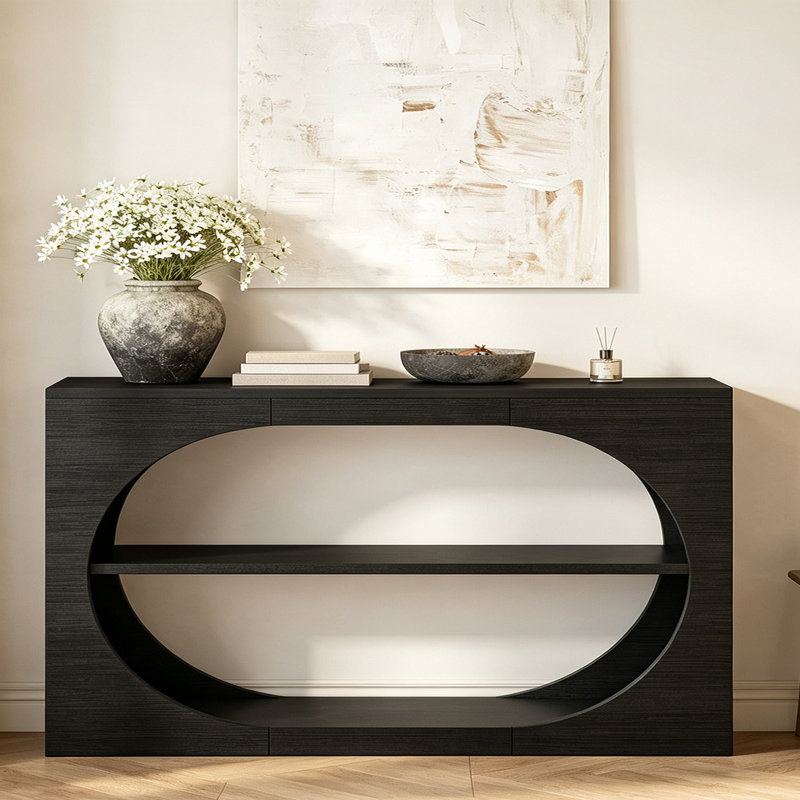 Console Nordic, H 31,5 po x l 47,2 po x P 11,8 po