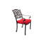 Ensemble repas 7 pièces avec coussins en fonte d’aluminium sunbrella Clarksville-28783079