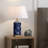 Keshon 23.5" Ceramic Dimmable Table Lamp Set With USB Ports & Type C
