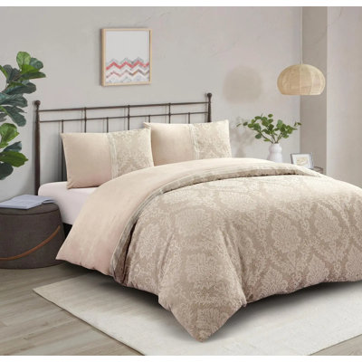 Polyester Floral Duvet Cover