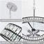Lustre tambour en cristal 5 lumières Khyryn-1710625001