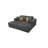 Froshtonvale Boneless Double Chaises Loveseat-553013442