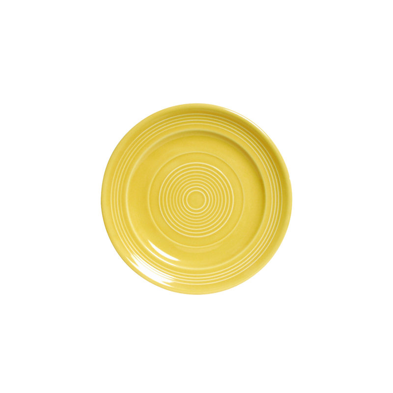 6.25" Saucer, Saffron Yellow