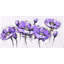 Fleurs abstraites mauves - imprimé floral de chambre à coucher | Décoration intérieure-335516224