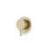 Round Volume Control Trim Kit Satin Brass
