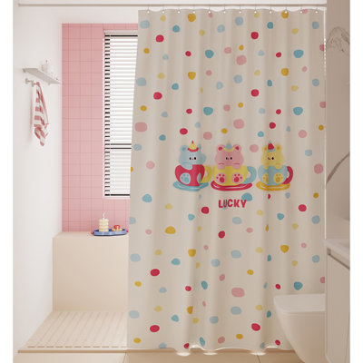 Rideau de douche en polyester