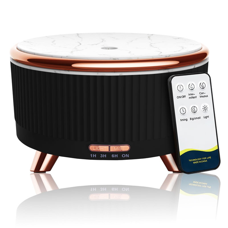 Diffusers For Essential Oils Large Room, 500Ml Aromatherapy Diffuser Cool Mist Humidifier With Remote Control,7 Colours Lights & 3 Mist Mode Waterless Auto Off For Women Office Home