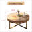 Johnoliver Solid Wood Top Coffee Table-2016353625