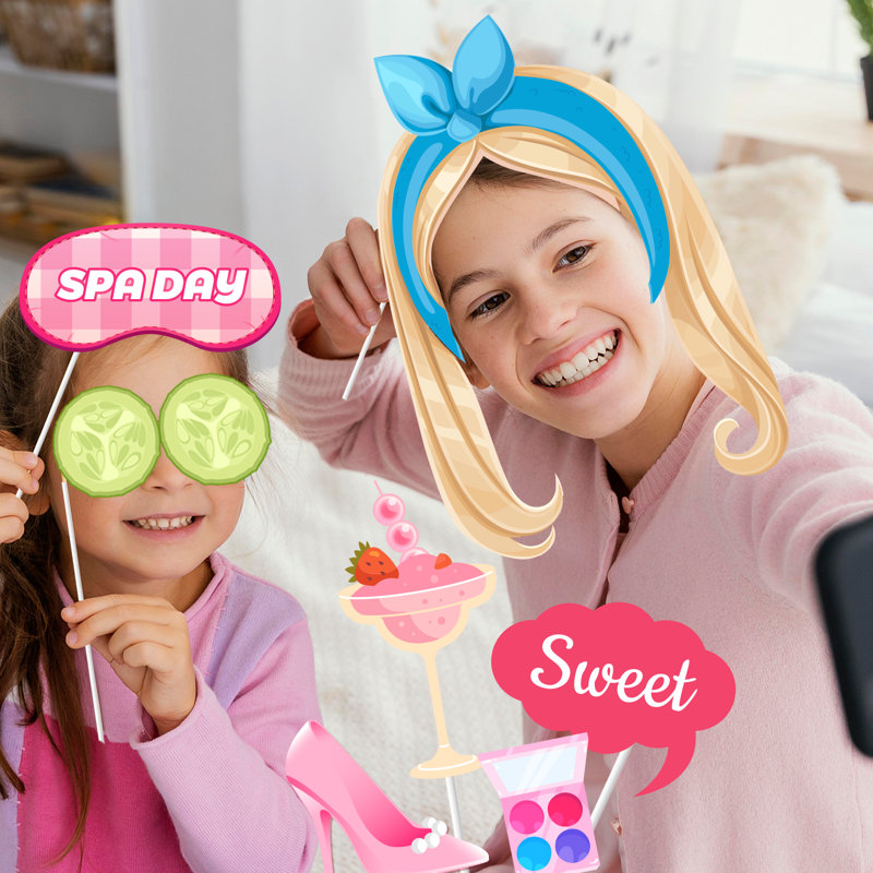 Accessoires pour cabine photo spa, 26 pièces Accessoires pour cabine photo spa, cabine photo pour fête spa