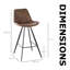 Tasleema Yes Bar Stool