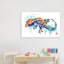 «Gecko» par Lisa Whitehouse - impression d'art graphique-52541963-52541960-52541959